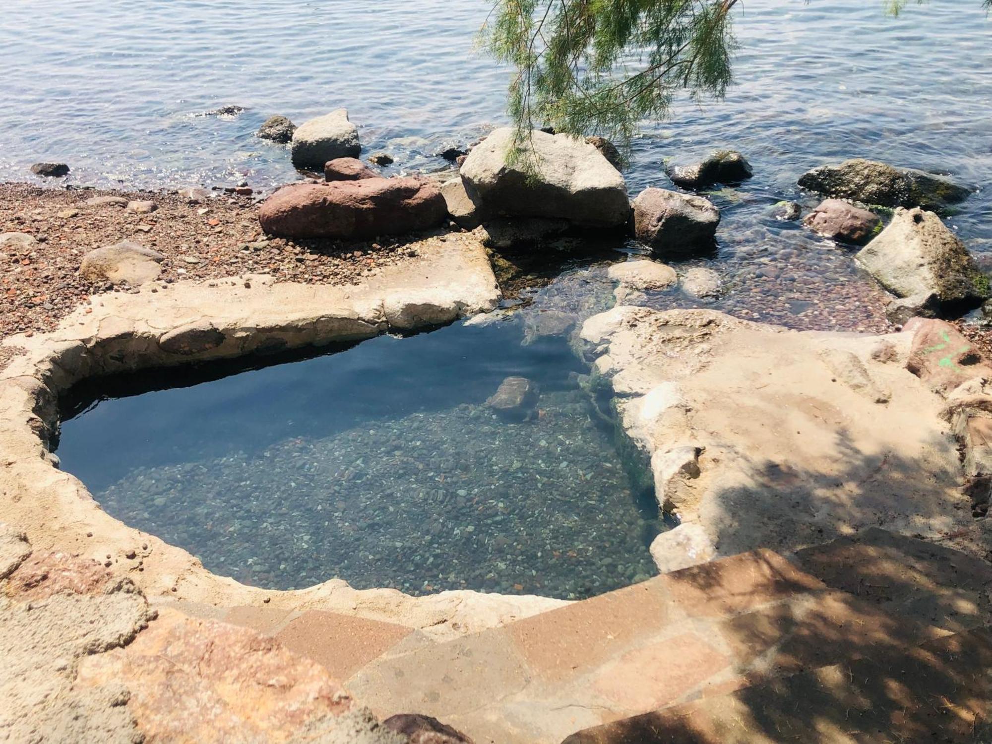 Studio In Villa In Kalloni Direkt Am Meer Eksteriør billede